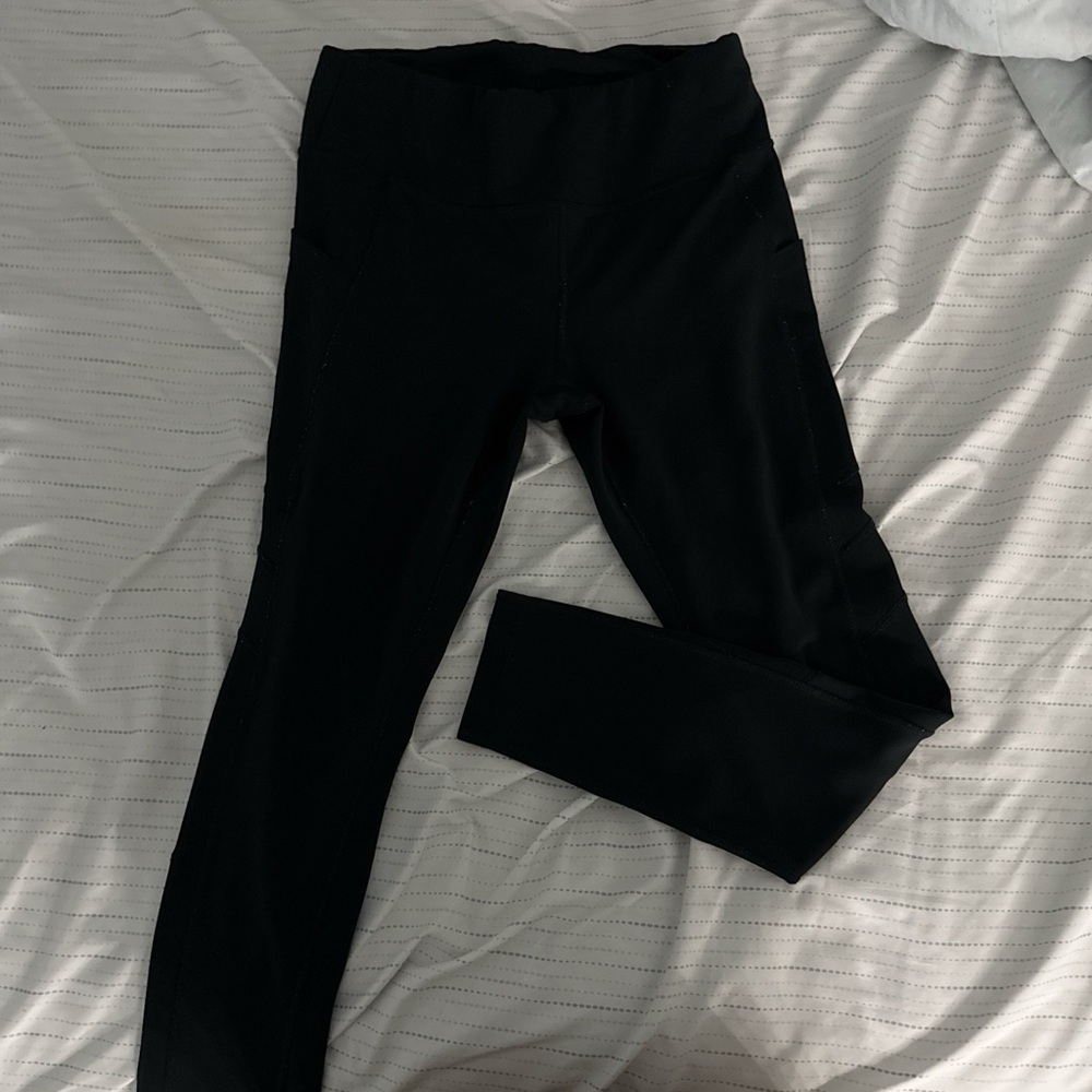 Black High-Waisted Leggings New Balance